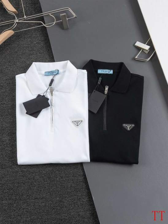 Picture of Prada Polo Shirts Short _SKUPradaM-3XL20tr15425779